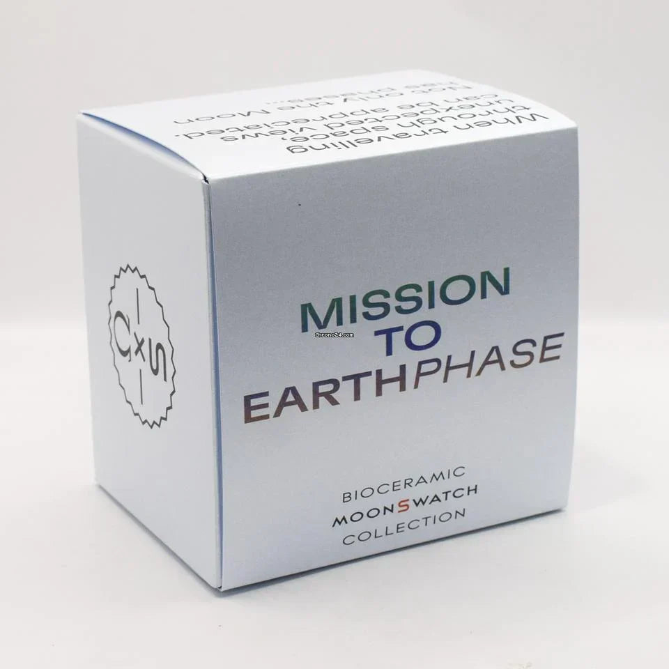 Swatch Moonswatch x Omega New Mission to EarthPhase Bioceramic Moonswatch