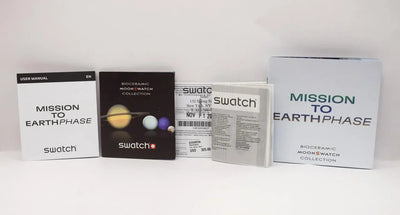Swatch Moonswatch x Omega New Mission to EarthPhase Bioceramic Moonswatch