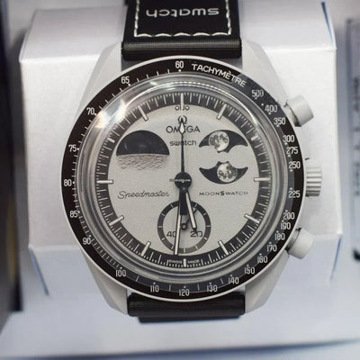 Swatch Moonswatch x Omega New Mission to EarthPhase Bioceramic Moonswatch