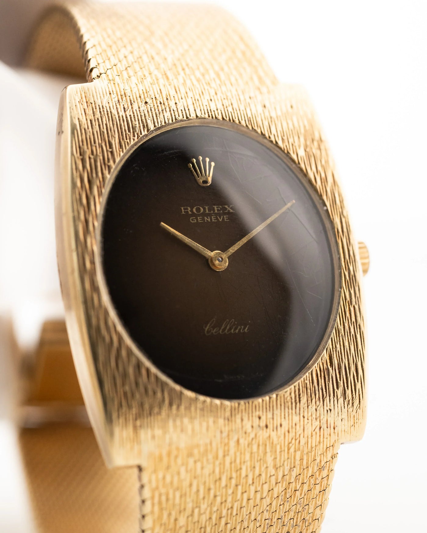 Rlex Cellini Chocolate 14k 1963