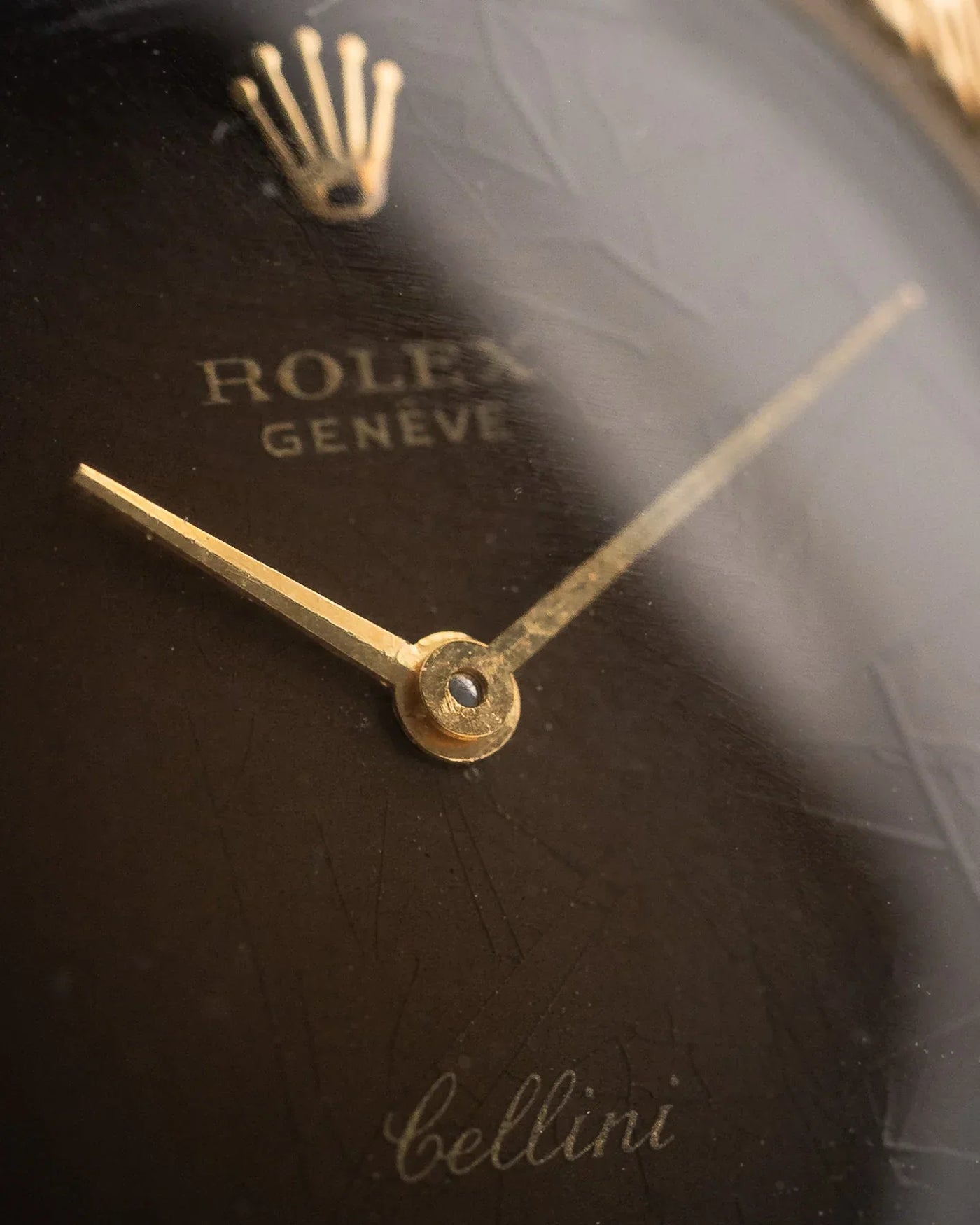 Rlex Cellini Chocolate 14k 1963