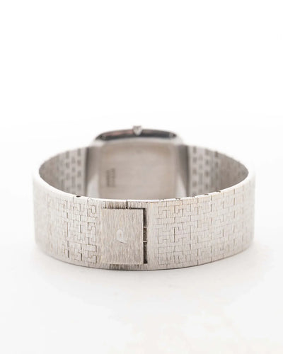 Piaget Square 9775 Lapis Onyx 18k Diamond 1970s