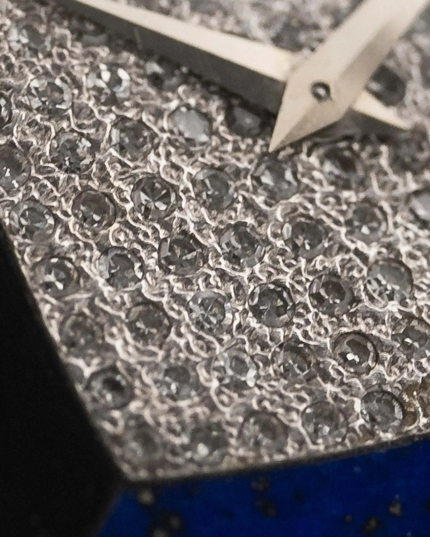 Piaget Square 9775 Lapis Onyx 18k Diamond 1970s