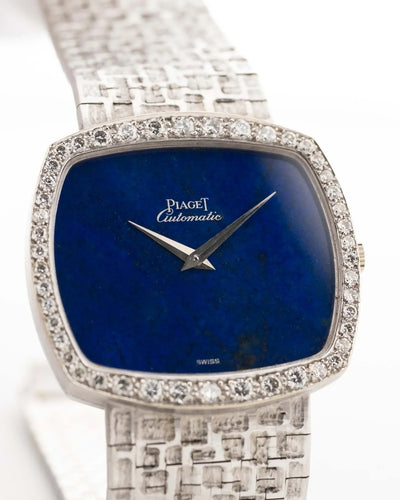 Piaget TV 12735 Lapis Lazuli Diamond 1970s