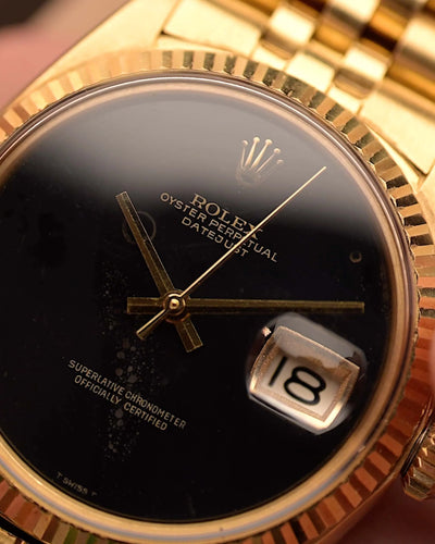 Ro-ex Datejust 1601 Onyx 1969