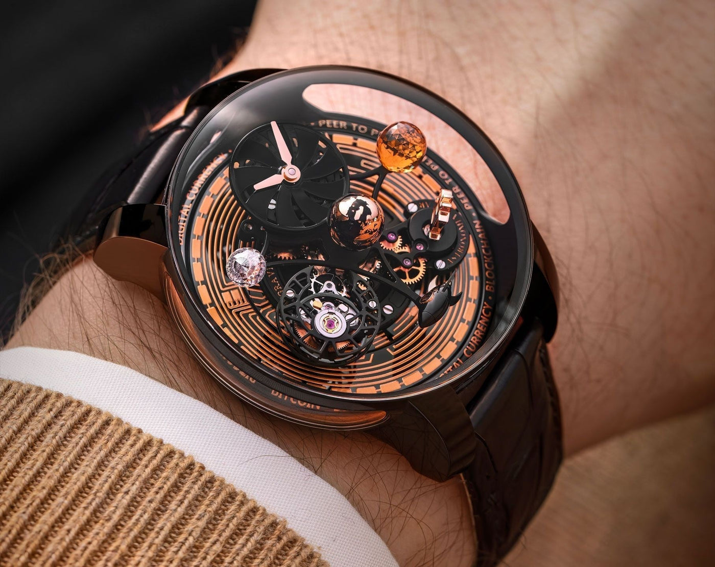 Jacob & Co. Astronomia Solar Bitcoin