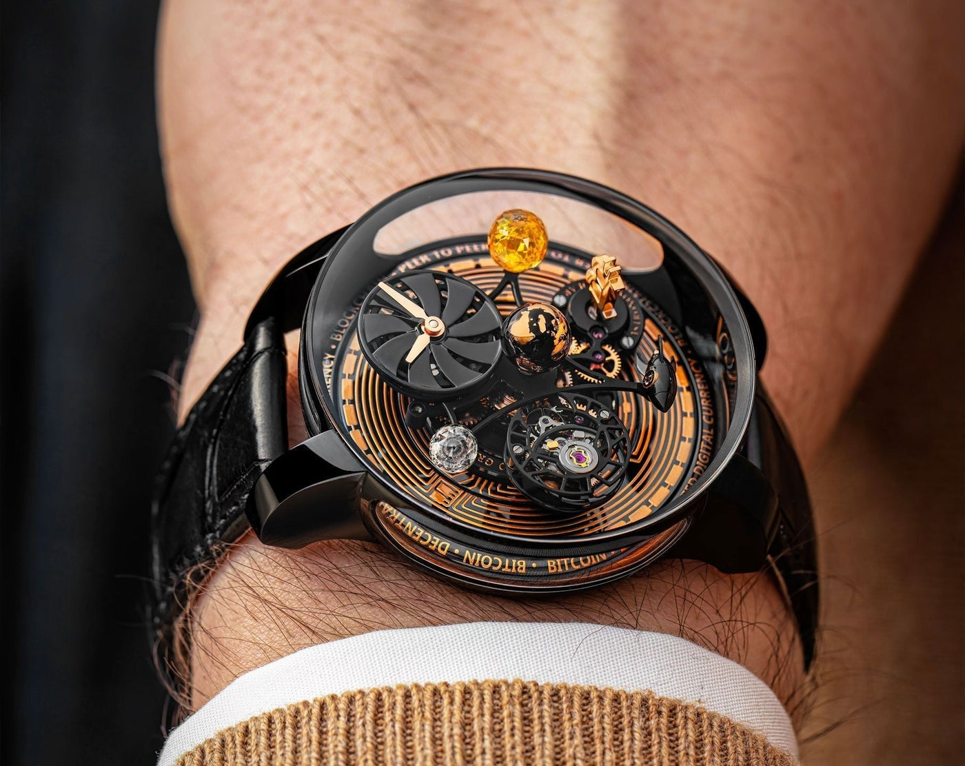 Jacob & Co. Astronomia Solar Bitcoin