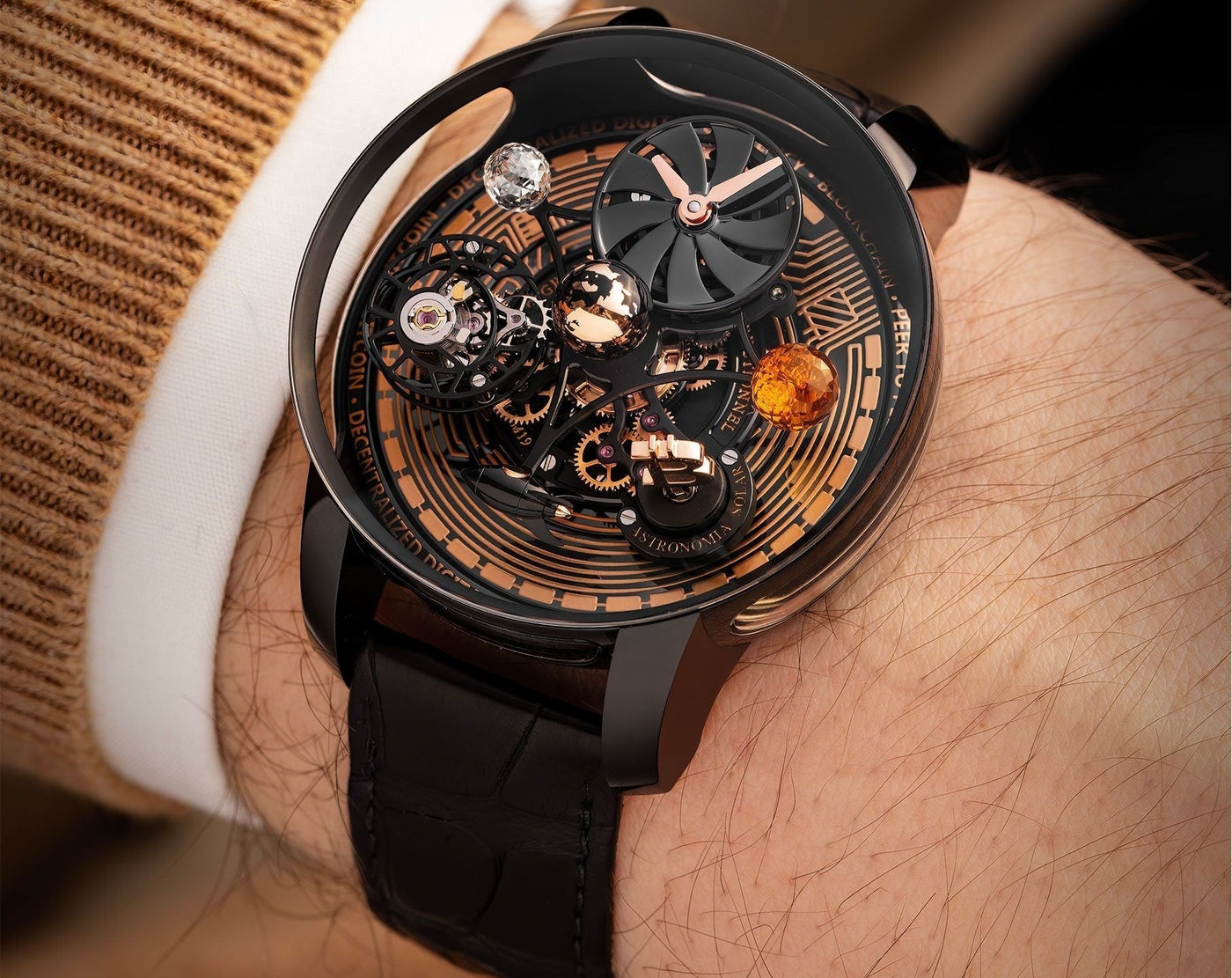 Jacob & Co. Astronomia Solar Bitcoin