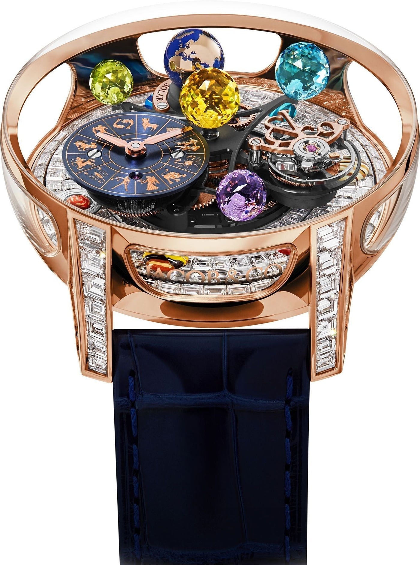 Jacob & Co. Astronomia Solar Zodiac Baguette