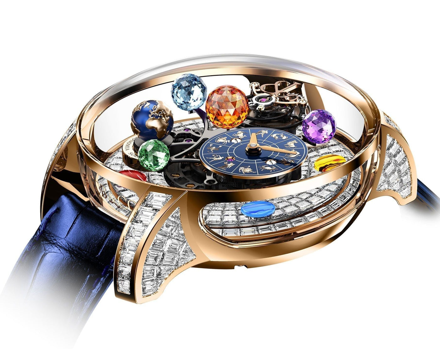 Jacob & Co. Astronomia Solar Zodiac Baguette