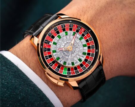 Jacob & Co. Casino Tourbillon Rose Gold Baguette