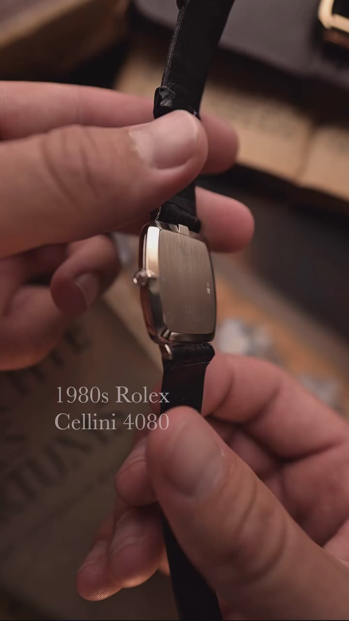 Ro-lex Cellini 4080 Rectangular 1981