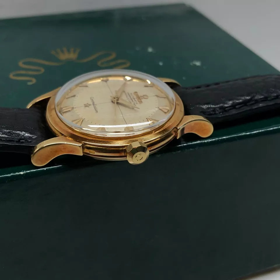 Omega Constellation Pie Pan "shark tooth"